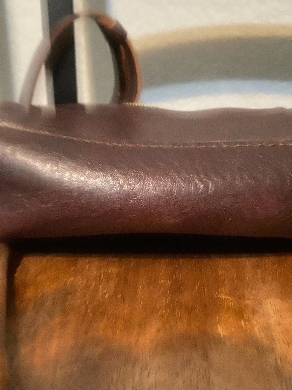 Nutmeg classic poppy: Portland leather goods